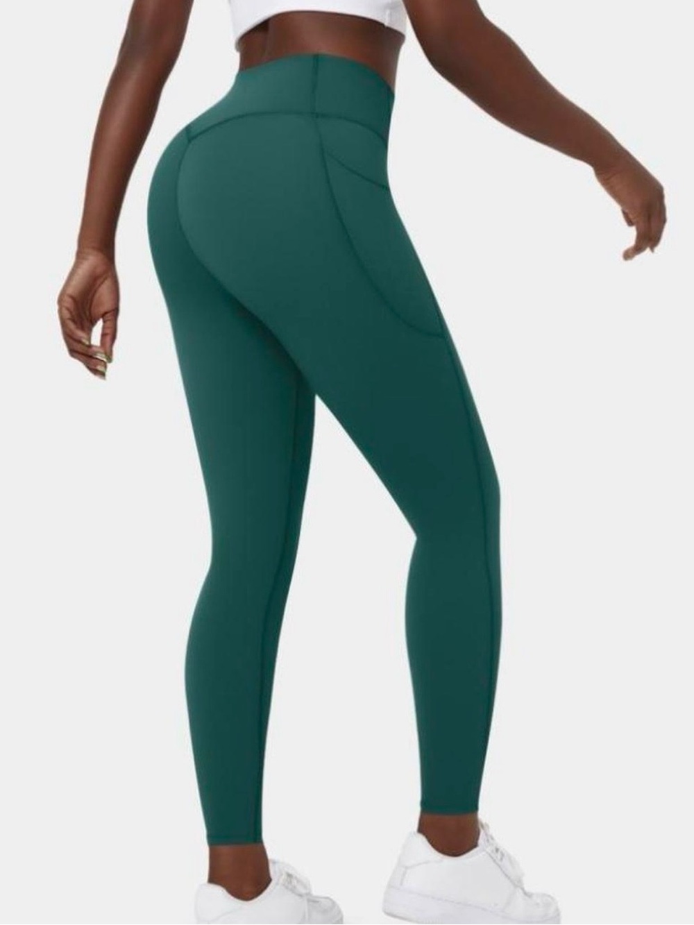 HALARA LEGGINGS RICH TEAL - Picture 2 of 5
